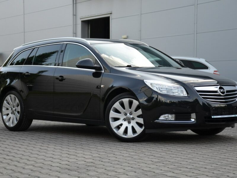 Opel Insignia Czarna Opłacona 1.6T 180KM Serwis 100% Org.Lakier! Navi Kubełki A (2008-2017)