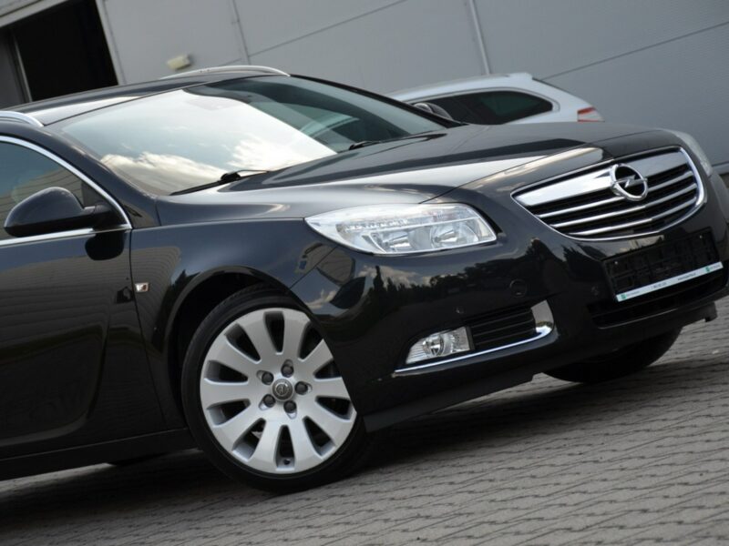 Opel Insignia Czarna Opłacona 1.6T 180KM Serwis 100% Org.Lakier! Navi Kubełki A (2008-2017)