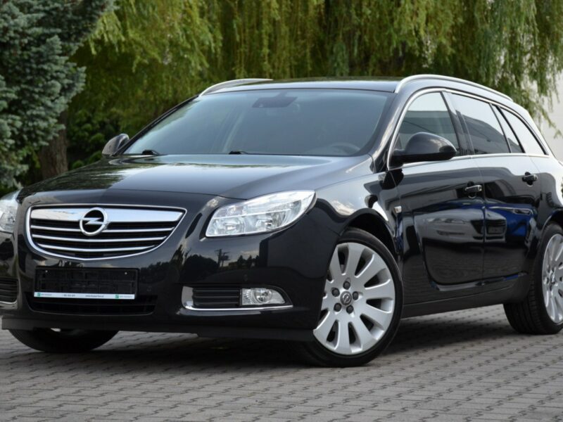 Opel Insignia Czarna Opłacona 1.6T 180KM Serwis 100% Org.Lakier! Navi Kubełki A (2008-2017)