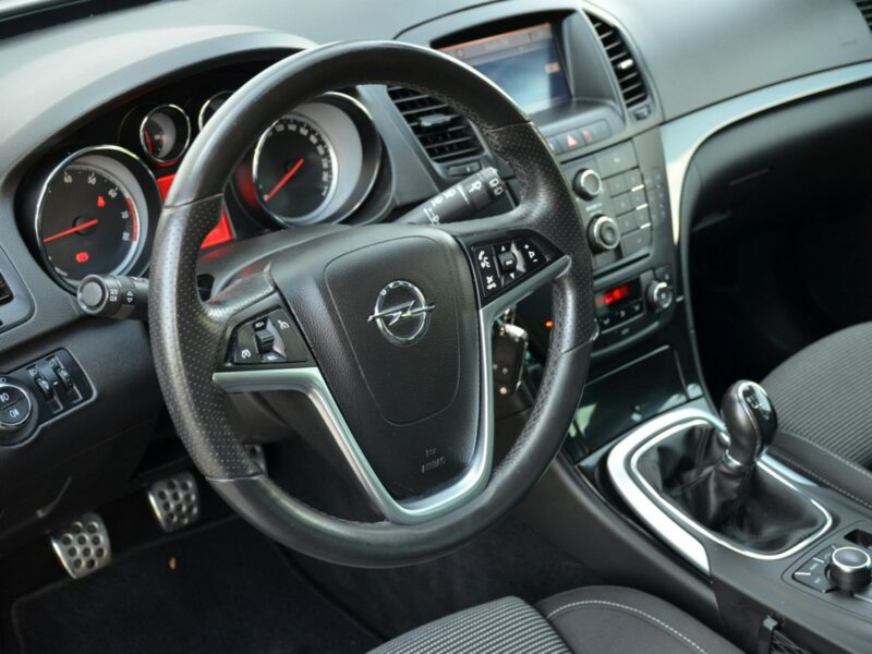 Opel Insignia Czarna Opłacona 1.6T 180KM Serwis 100% Org.Lakier! Navi Kubełki A (2008-2017)