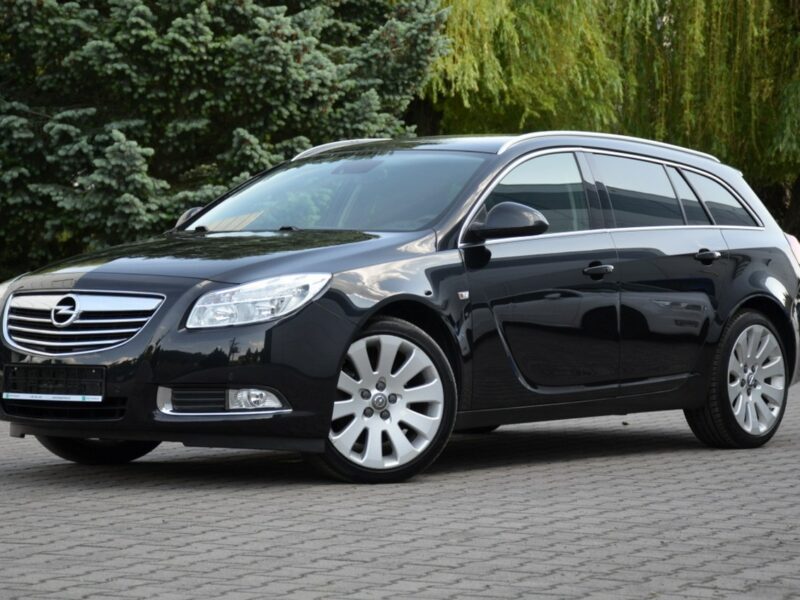 Opel Insignia Czarna Opłacona 1.6T 180KM Serwis 100% Org.Lakier! Navi Kubełki A (2008-2017)