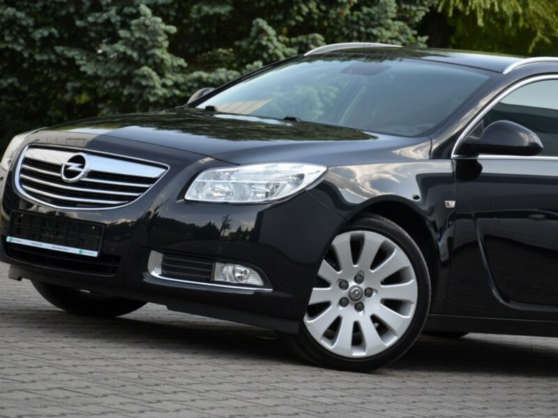 Opel Insignia Czarna Opłacona 1.6T 180KM Serwis 100% Org.Lakier! Navi Kubełki A (2008-2017)