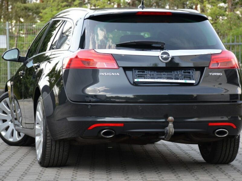 Opel Insignia Czarna Opłacona 1.6T 180KM Serwis 100% Org.Lakier! Navi Kubełki A (2008-2017)