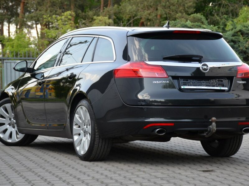 Opel Insignia Czarna Opłacona 1.6T 180KM Serwis 100% Org.Lakier! Navi Kubełki A (2008-2017)