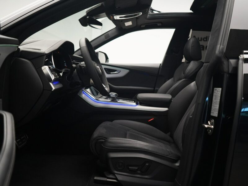 Audi Q8 3.0 TDI 286KM Quattro Sline Oś skrętna Matrix B&O Advance Noktowizor