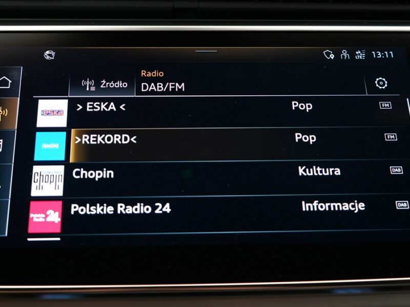 Audi Q8 3.0 TDI 286KM Quattro Sline Oś skrętna Matrix B&O Advance Noktowizor