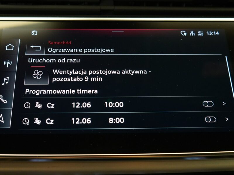 Audi Q8 3.0 TDI 286KM Quattro Sline Oś skrętna Matrix B&O Advance Noktowizor