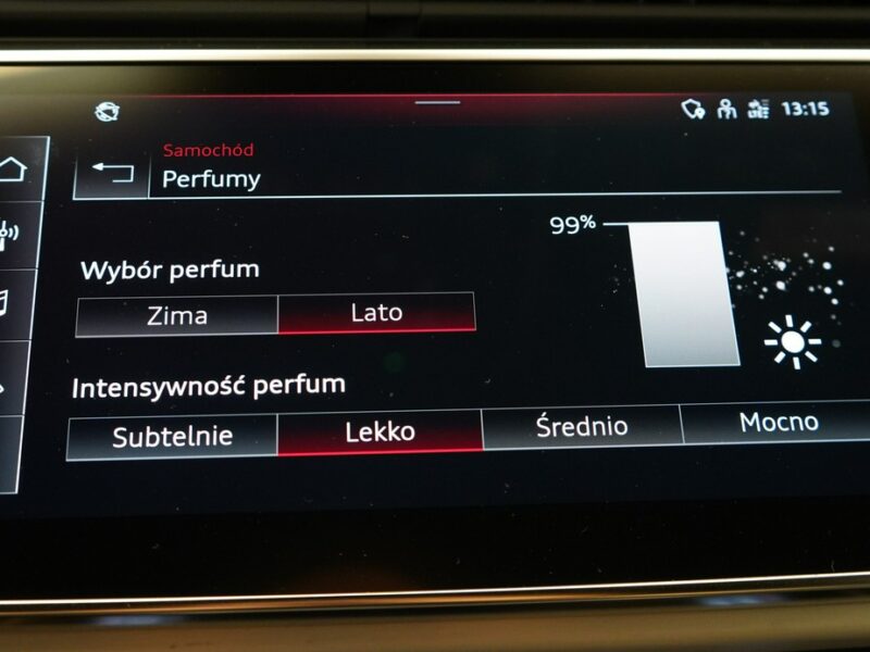 Audi Q8 3.0 TDI 286KM Quattro Sline Oś skrętna Matrix B&O Advance Noktowizor