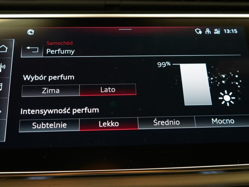 Audi Q8 3.0 TDI 286KM Quattro Sline Oś skrętna Matrix B&O Advance Noktowizor