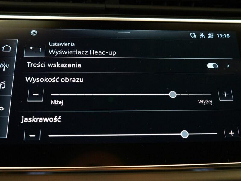 Audi Q8 3.0 TDI 286KM Quattro Sline Oś skrętna Matrix B&O Advance Noktowizor
