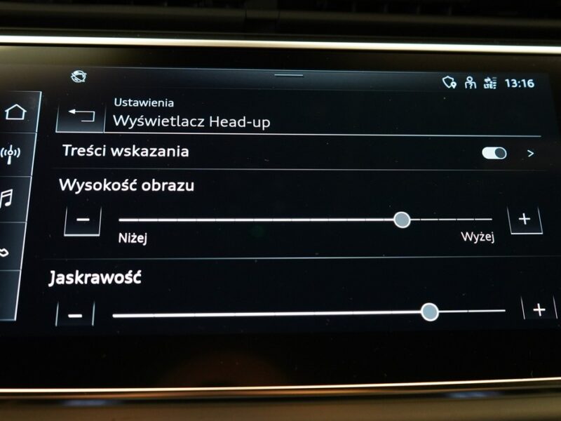 Audi Q8 3.0 TDI 286KM Quattro Sline Oś skrętna Matrix B&O Advance Noktowizor