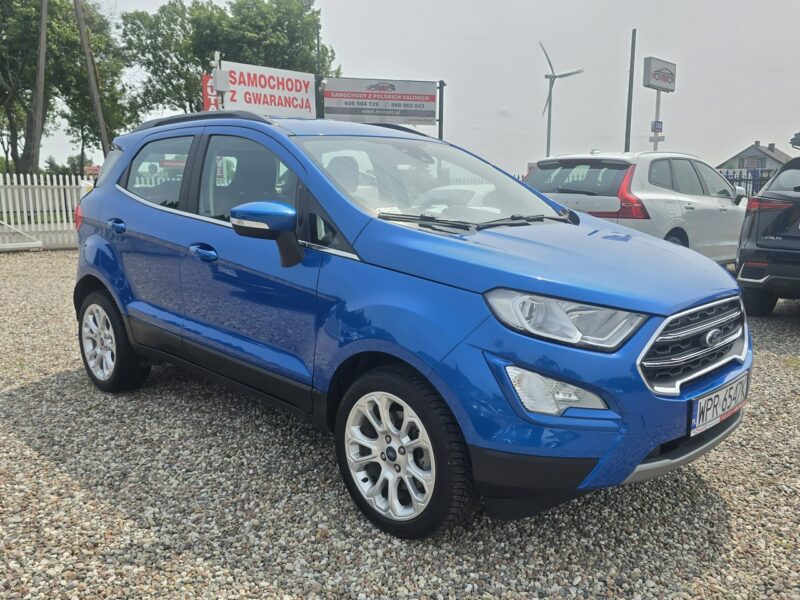 Ford EcoSport TITANIUM Salon Polska 15.000 km Serwis ASO Jak nowy GWARANCJA FV 23% II (2013-)