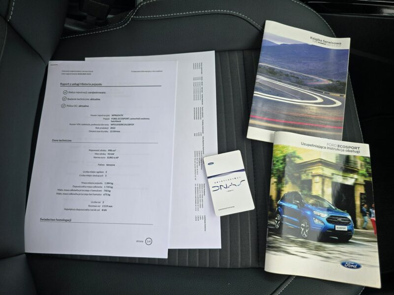 Ford EcoSport TITANIUM Salon Polska 15.000 km Serwis ASO Jak nowy GWARANCJA FV 23% II (2013-)