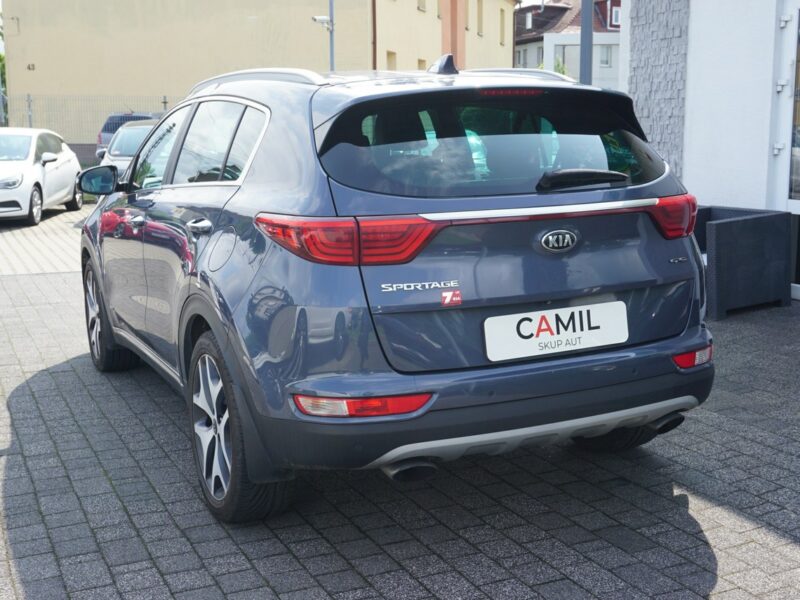 Kia Sportage GT Line, 4x4 AWD, BOSE, polski salon, jeden użytkownik, rok gwarancji, IV (2016-2021)