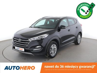 Hyundai Tucson navi klima auto grzane fotele kamera i czujniki parkowania III (2015-2020)
