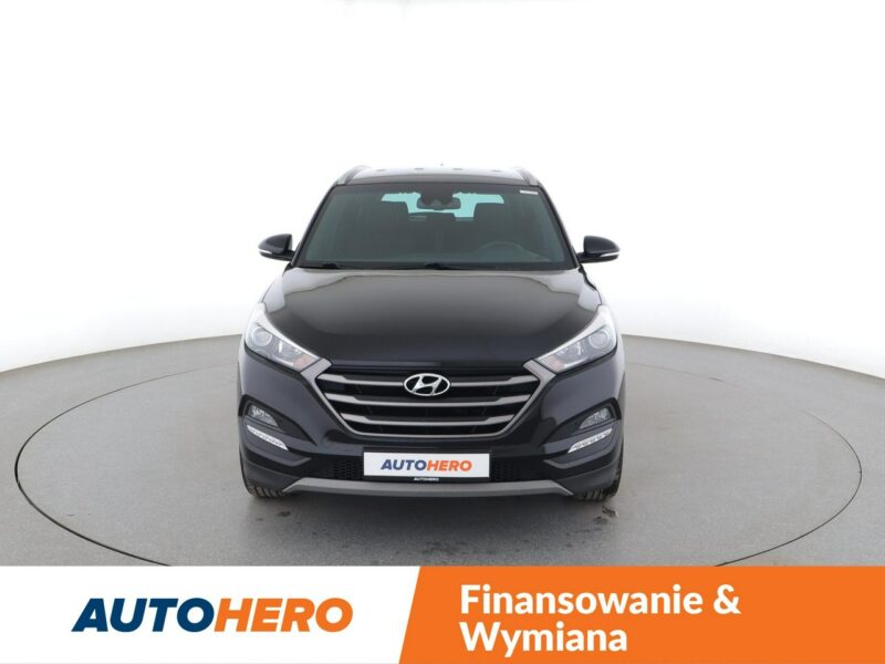 Hyundai Tucson navi klima auto grzane fotele kamera i czujniki parkowania III (2015-2020)