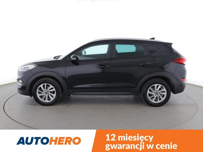 Hyundai Tucson navi klima auto grzane fotele kamera i czujniki parkowania III (2015-2020)
