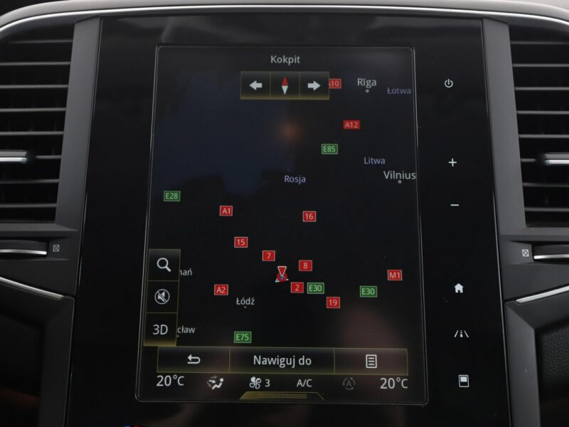 Renault Talisman 4control full LED skóra navi el sterowane i grzane fotele kamera I (2015-)