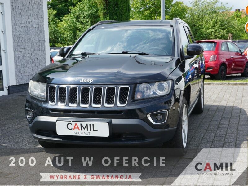 Jeep Compass CRD 4x4 AWD, zarejestrowany, ubezpieczony, I (2006-2015)