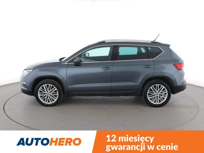 Seat Ateca Xcellence automat 4x4 alcantara panorama navi grzane fotele kamera ACC