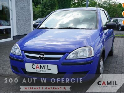 Opel Corsa I rej. 2006r., Polski Salon, Pierwszy Właściciel, Pełna Historia, C (2000-2006)