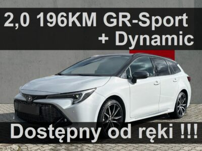 Toyota Corolla GR-Sport 2,0 196KM Pakiet Dynamic Niska Cena Dostępny od ręki! 1699 zł E21 (2019-)