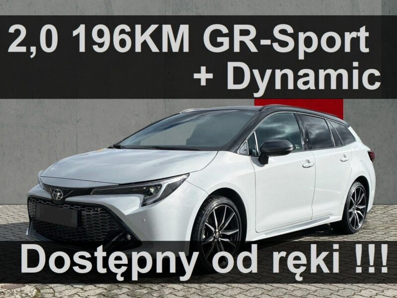 Toyota Corolla GR-Sport 2,0 196KM Pakiet Dynamic Niska Cena Dostępny od ręki! 1699 zł E21 (2019-)