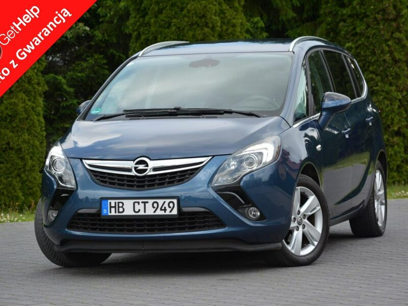 Opel Zafira Cosmo 7-Foteli Navi Skóry Ledy Xenon Parktronik Bagażnik Rowerowy C (2011-)