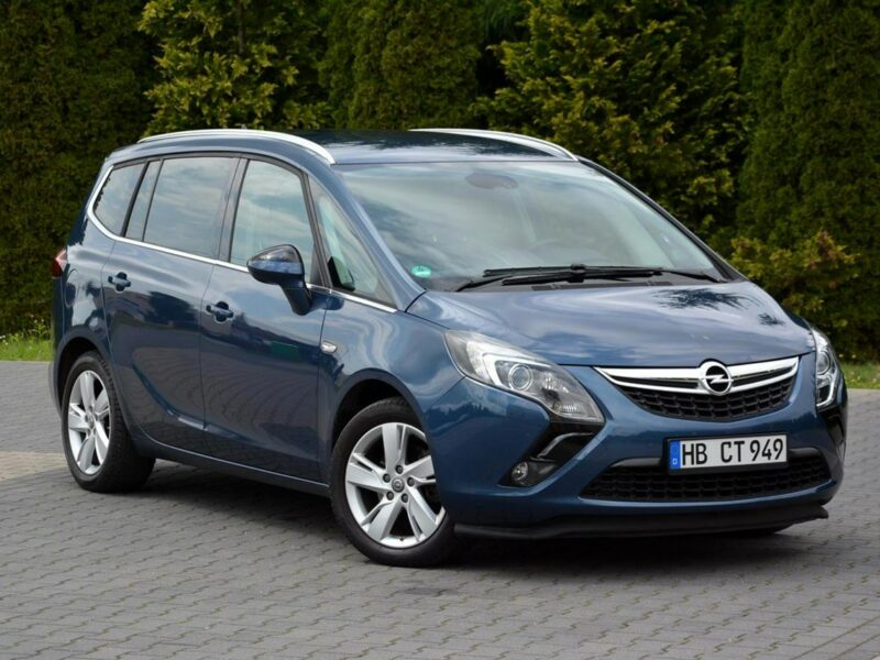 Opel Zafira Cosmo 7-Foteli Navi Skóry Ledy Xenon Parktronik Bagażnik Rowerowy C (2011-)
