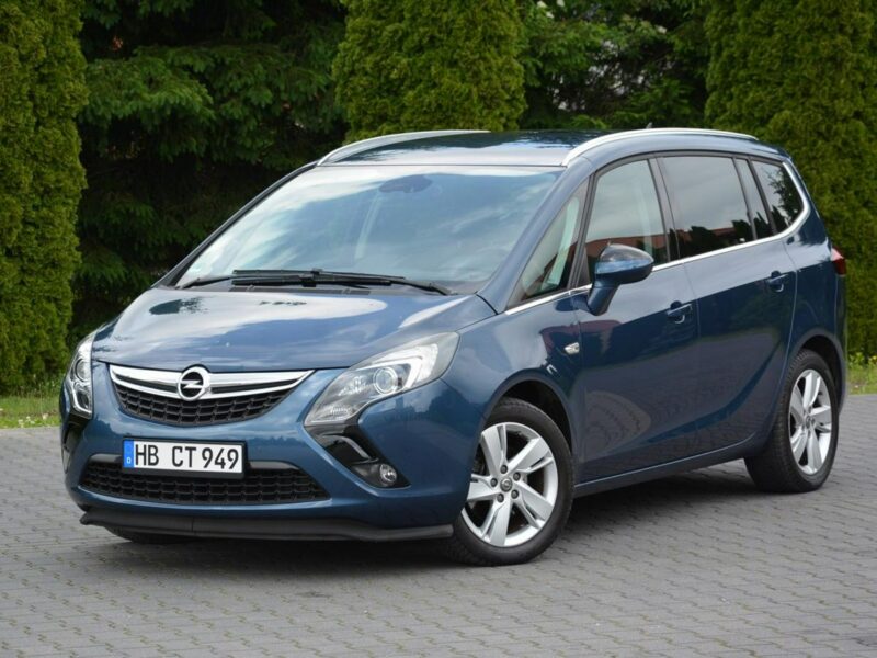 Opel Zafira Cosmo 7-Foteli Navi Skóry Ledy Xenon Parktronik Bagażnik Rowerowy C (2011-)