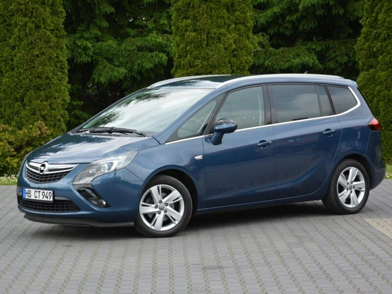 Opel Zafira Cosmo 7-Foteli Navi Skóry Ledy Xenon Parktronik Bagażnik Rowerowy C (2011-)