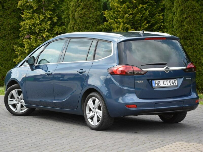 Opel Zafira Cosmo 7-Foteli Navi Skóry Ledy Xenon Parktronik Bagażnik Rowerowy C (2011-)