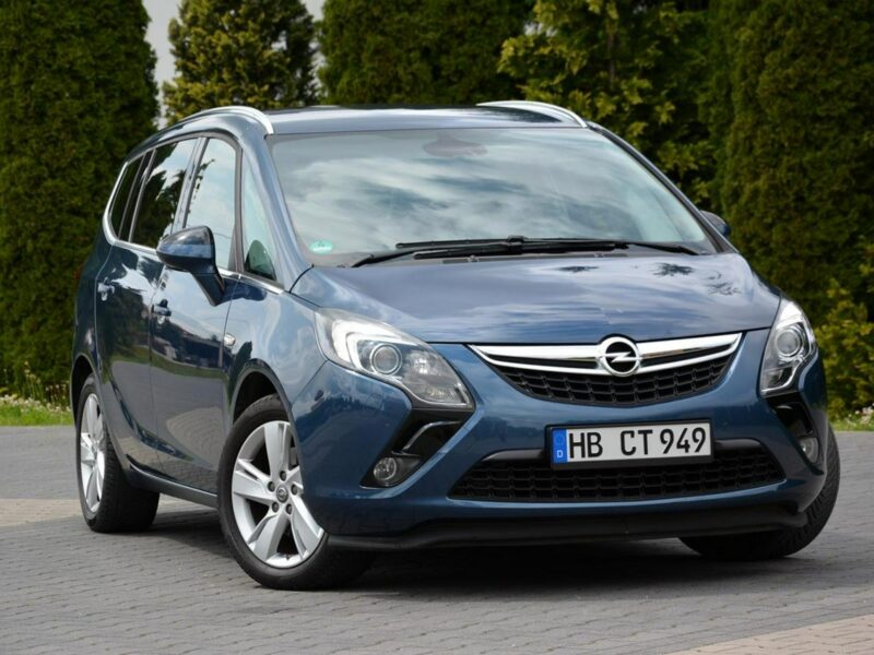 Opel Zafira Cosmo 7-Foteli Navi Skóry Ledy Xenon Parktronik Bagażnik Rowerowy C (2011-)