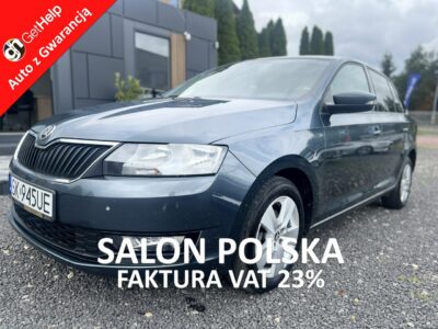 Škoda RAPID Salon Polska Bezwypadkowy Stan Bardzo Dobry Gwarancja 12 miesięcy
