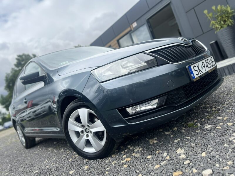 Škoda RAPID Salon Polska Bezwypadkowy Stan Bardzo Dobry Gwarancja 12 miesięcy