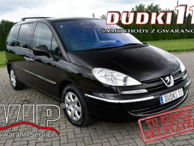 Peugeot 807 2,0hdi DUDKI11 Klimatronic 2 str.Navi.El.Drzwi.LIFT.kredyt.GWARANCJA