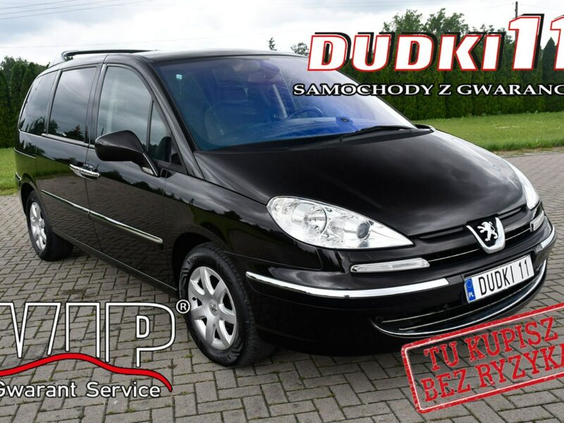 Peugeot 807 2,0hdi DUDKI11 Klimatronic 2 str.Navi.El.Drzwi.LIFT.kredyt.GWARANCJA