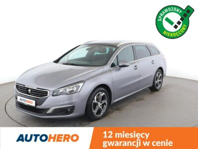 Peugeot 508 Allure automat półskóra panorama 180KM navi kamera tempomat I (2010-2018)