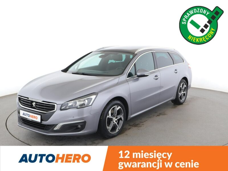 Peugeot 508 Allure automat półskóra panorama 180KM navi kamera tempomat I (2010-2018)