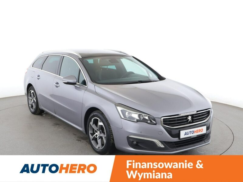 Peugeot 508 Allure automat półskóra panorama 180KM navi kamera tempomat I (2010-2018)