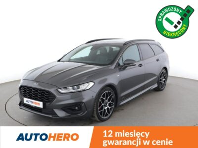 Ford Mondeo Automat AWD ST-Line LED fotele z pamięcią grzen fotele hak Navi tempom Mk5 (2014-)