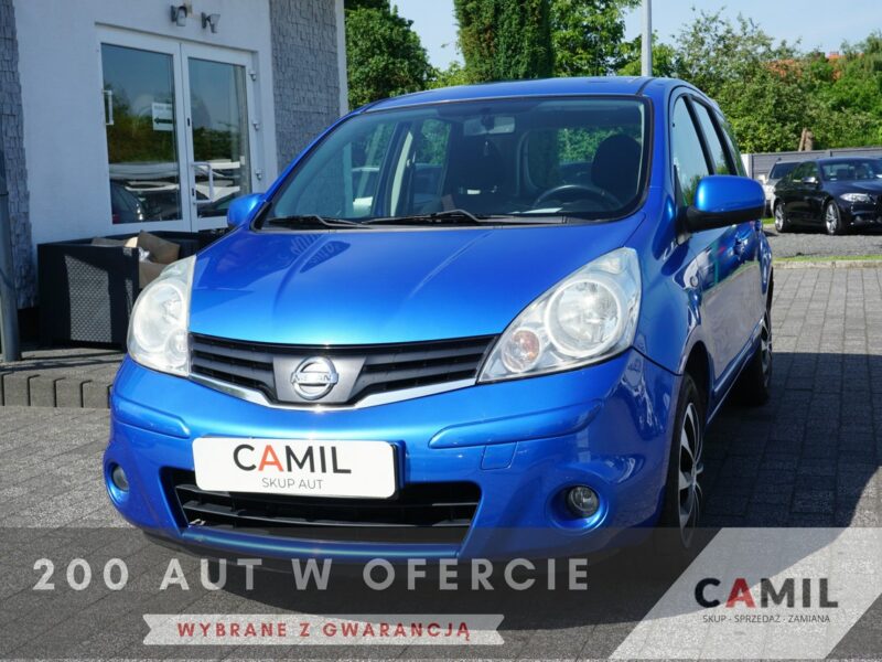 Nissan Note zarejestrowany, ubezpieczony I (2005-2013)