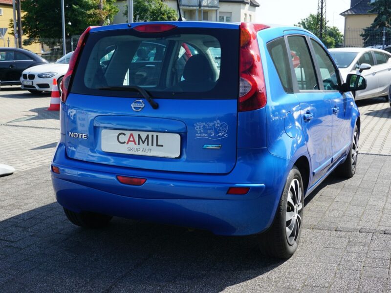 Nissan Note zarejestrowany, ubezpieczony I (2005-2013)