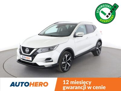 Nissan Qashqai Navi Panorama Kamera cofania Klimatyzacja Hak Bluetooth II (2013-2021)