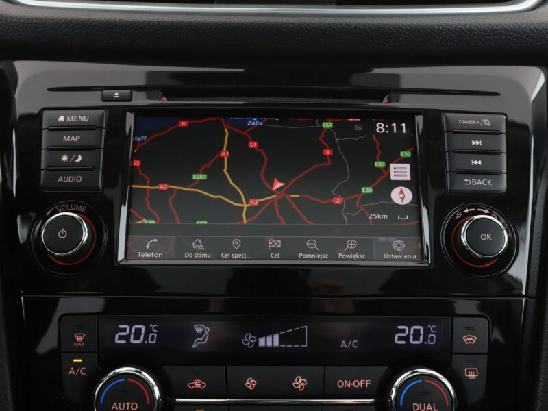 Nissan Qashqai Navi Panorama Kamera cofania Klimatyzacja Hak Bluetooth II (2013-2021)