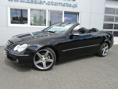 Mercedes CLK 200 1.8i Kompressor Automat Cabrio Avantgarde Skóra Opłaty do 26.03.2026 W209 (2002-)