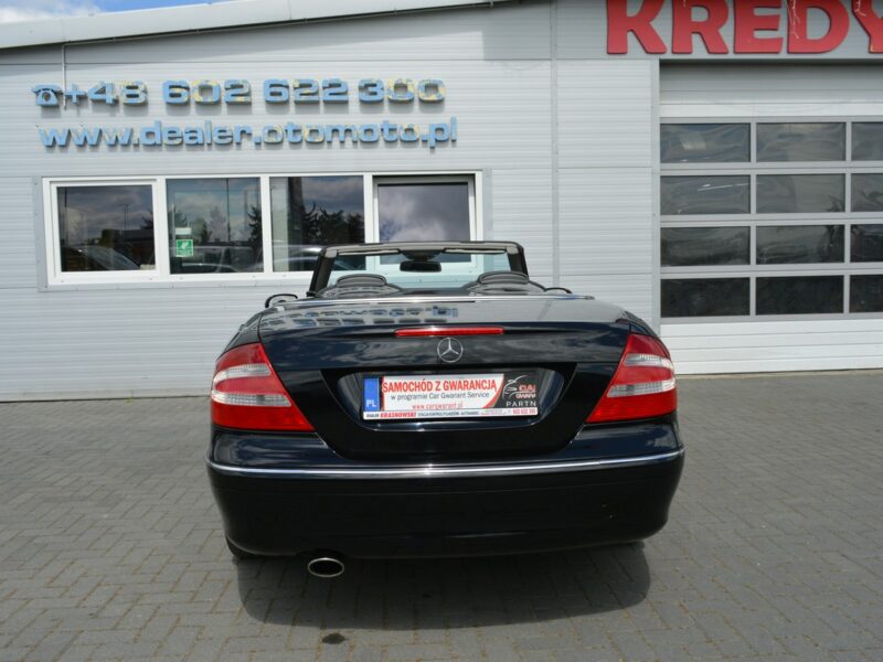 Mercedes CLK 200 1.8i Kompressor Automat Cabrio Avantgarde Skóra Opłaty do 26.03.2026 W209 (2002-)