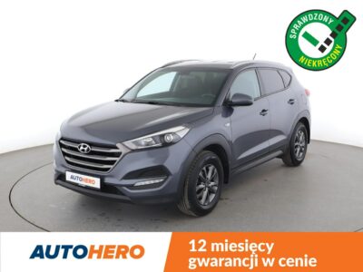 Hyundai Tucson 1.6 Benzyna Klimatyzacja Tempomat Grzana Kanapa Fotele Kierownica PDC III (2015-2020)