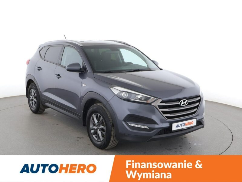 Hyundai Tucson 1.6 Benzyna Klimatyzacja Tempomat Grzana Kanapa Fotele Kierownica PDC III (2015-2020)