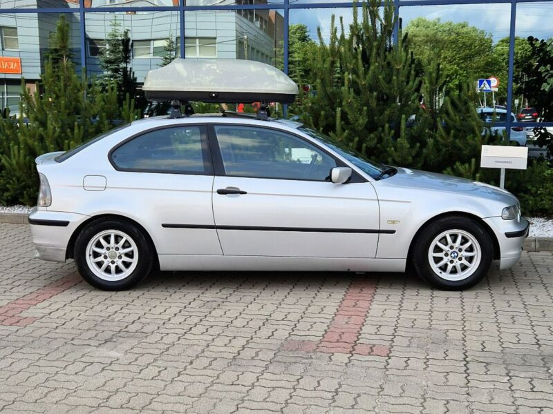 BMW 316 COMPACT * oryginalny przebieg * manual * bagaznik dachowy * warszawa E46 (1998-2007)